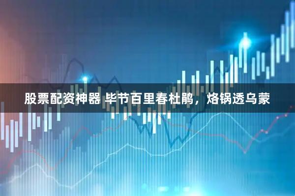 股票配资神器 毕节百里春杜鹃，烙锅透乌蒙